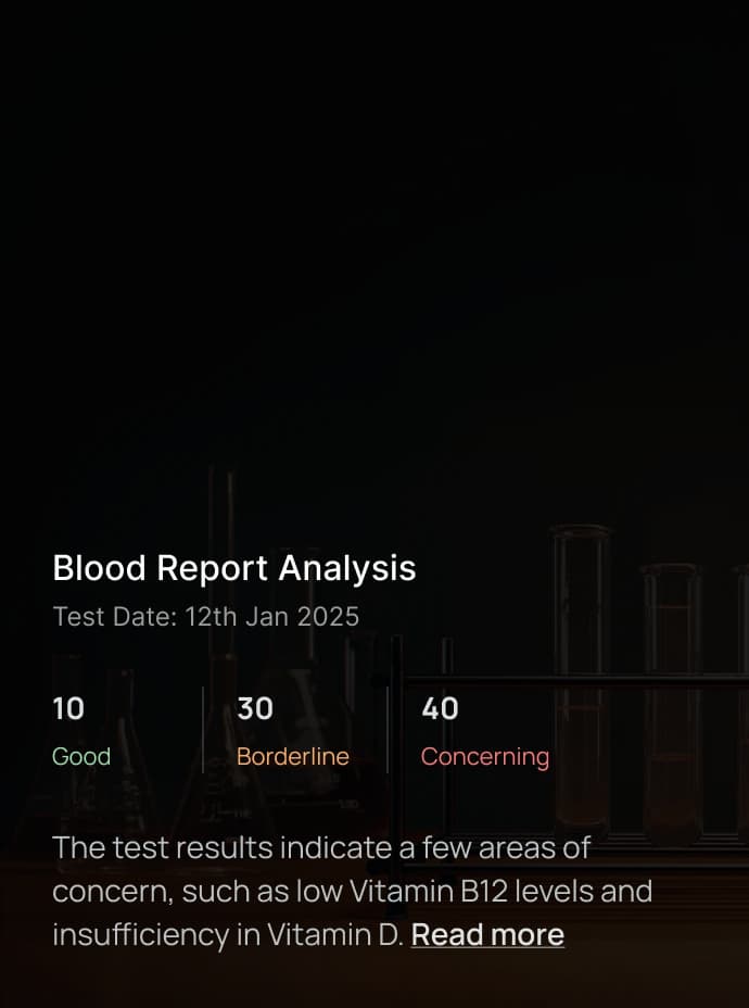 Blood Report Insights